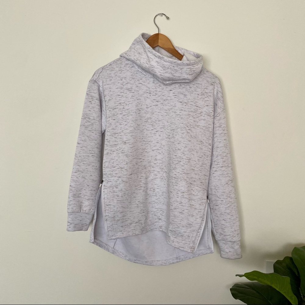 Fabletics Funnel-Neck Side-Zip Hoodie Sweatshirt